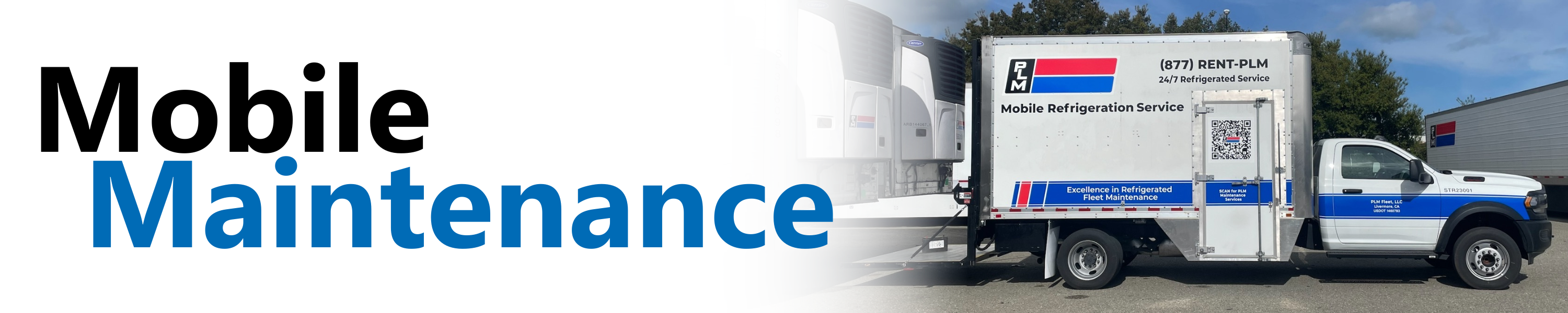 Full-Service mobile maintenance for your refrigerated fleet.