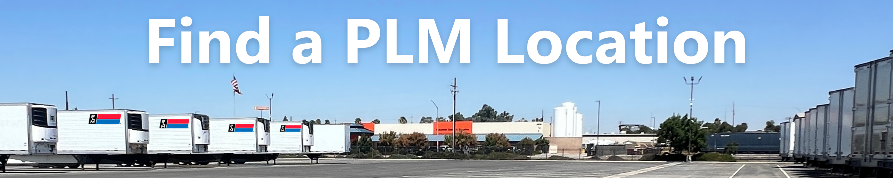 PLM Fleet branch locations for refrigerated trailer rentals and leases.